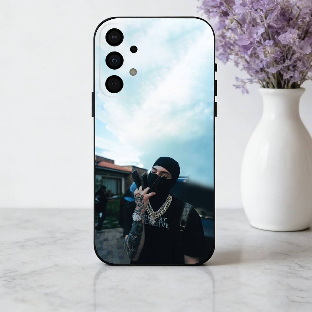 Rapper H-HadesS 66S  Phone Case For Samsung Galaxy A73,A72,A71,A70,A53,A52,A51,Soft Silicone Black Cover