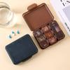 Portable Moisture-proof 7 Days Pill Box Seal Separate Division Travel Pill Organizer Dustproof Pill Case Medicine Container Case