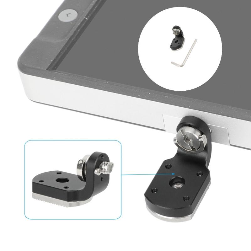 Aluminum M6 Rosette to 1/4inch-20 Screw Mount For Camera Tripod Studio Lighting Equipment Photography Accessories