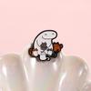Funny Cartoon Characters Flork Enamel Pins No Me Ofrezcan Pan Simple Figure Brooches Lapel  Badge Jewelry Gifts for Friends