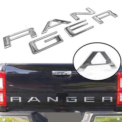 Car Styling Rear Trunk Embedded ABS Letter Emblem Sticker Auto Replacement Parts
