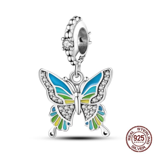 Tiere Insekten Sammlung Hund 925 Silber Charms Bead Fit Original Fasion Armband Diy Frauen Schmuck Geschenk