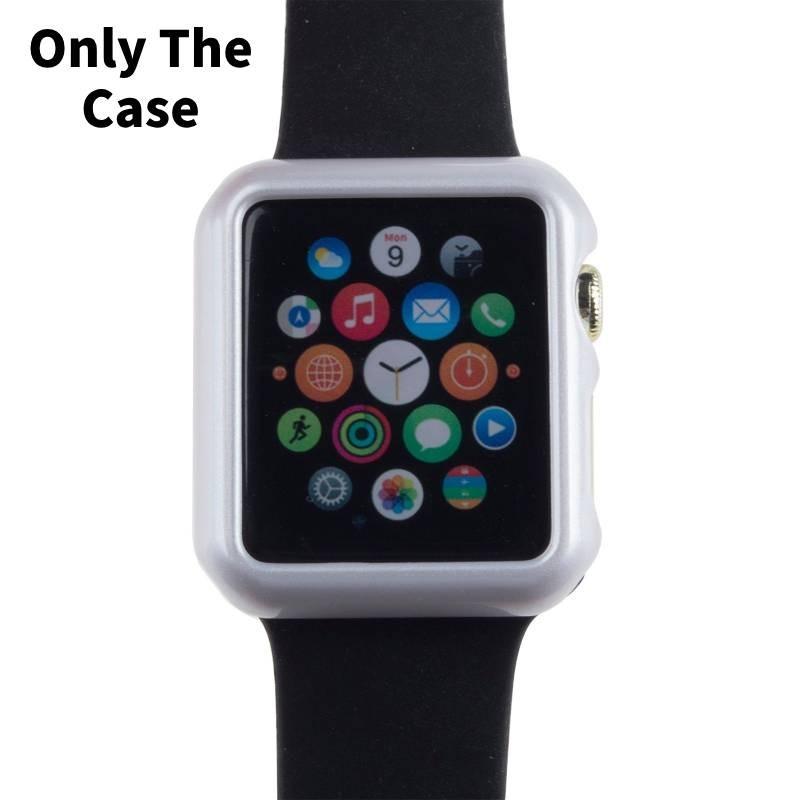 

Series Protective Metal Case Drop Resistant Frame Male Smart 42mm белый