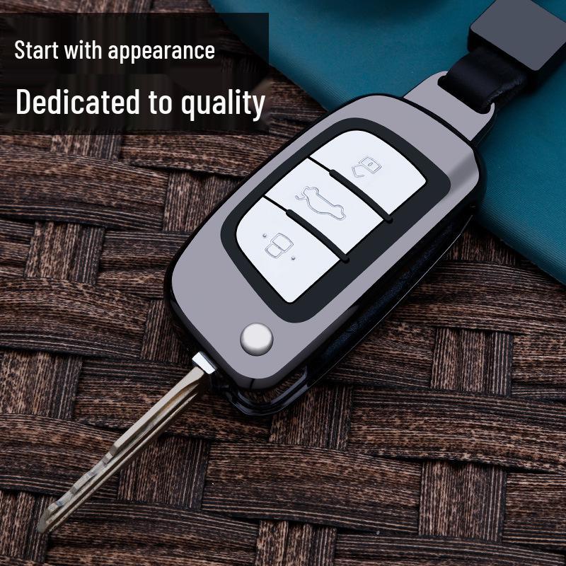 Kovové pouzdro na klíč JAC Refine S2/S3/S5 & M3/M4/M5 s přezkou