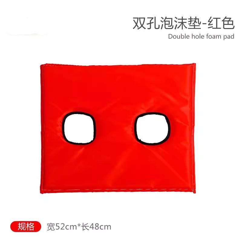 Kindergarten Springboard Outdoor Multiplayer Sports Prop Jumping Foam Pad Kid's Outdoor Multifunction Game Pad 2-hole Game Board