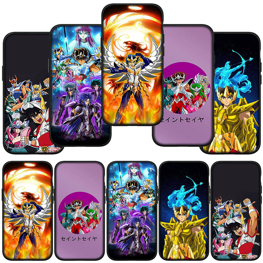 Phone Case for Samsung Galaxy S25 S23 S22 S24 Ultra FE S9 A05 A06 A15 A16 A36 A37 A35 A54 A55 A56 A57 A25 A26 A53 A17 Poster Saints Anime Seiyas Cover
