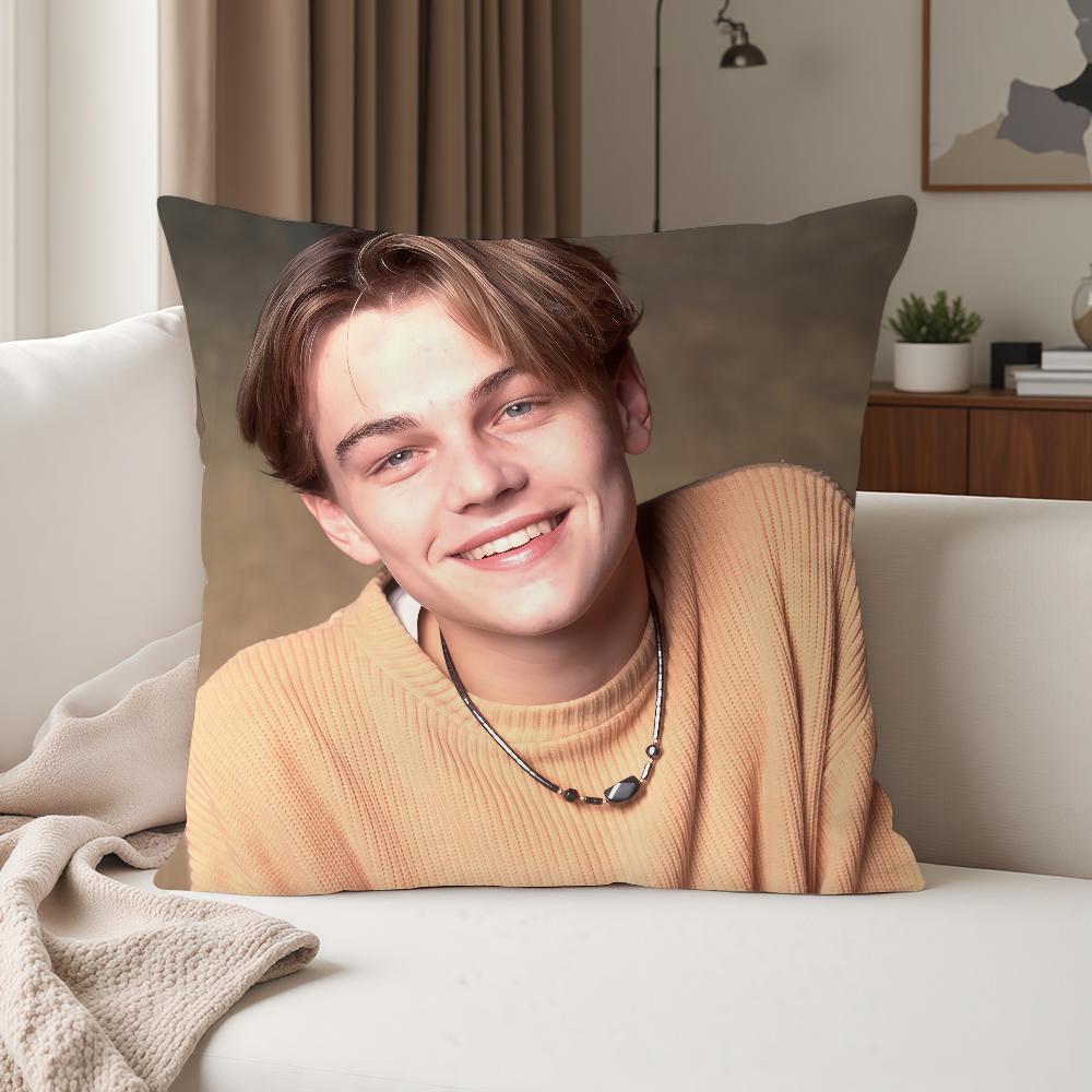 

Actor Lleonardo DiCaprio Pillow Case Suitable For Bedrooms Living Rooms Cars Home Decoration 30cmx30cm