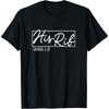 His Rib Genesis 2_22 Christian Faith Bible Verse Inspiration T-Shirt