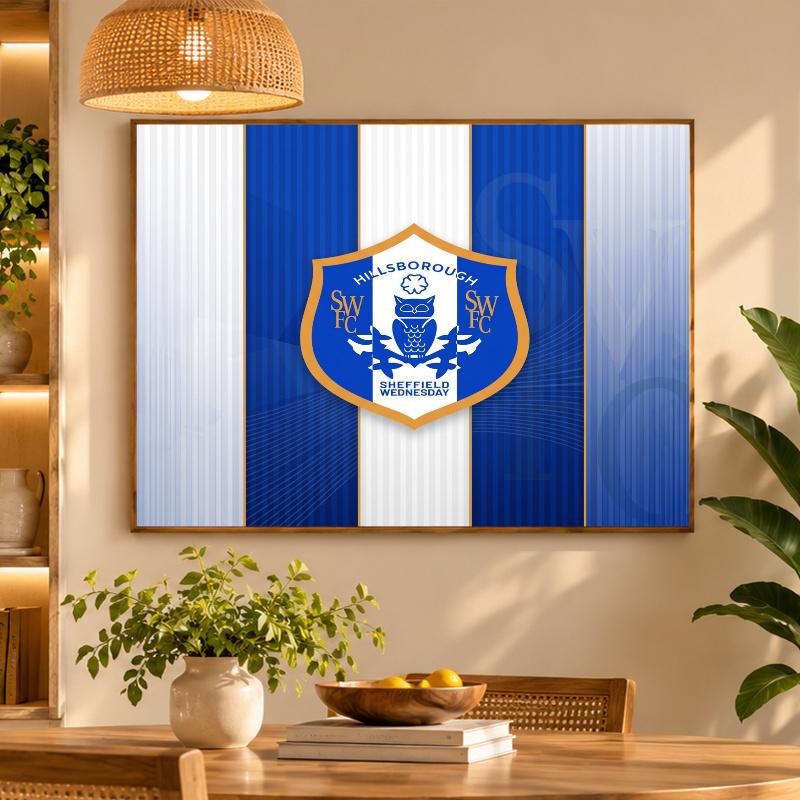 5D Diamond Painting Sheffield Wednesday DIY Full Drill Diamond Art Kit Home Decoration