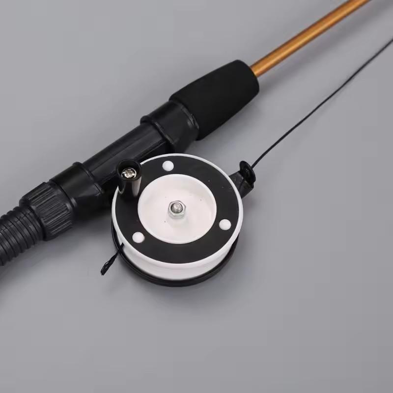 BOOTEELY Retractable Cat Toy Fish Type Telescopic Feathers Funny Cat Stick Toys Pet Toy for Kitten Rods Simulation Fishing Rod