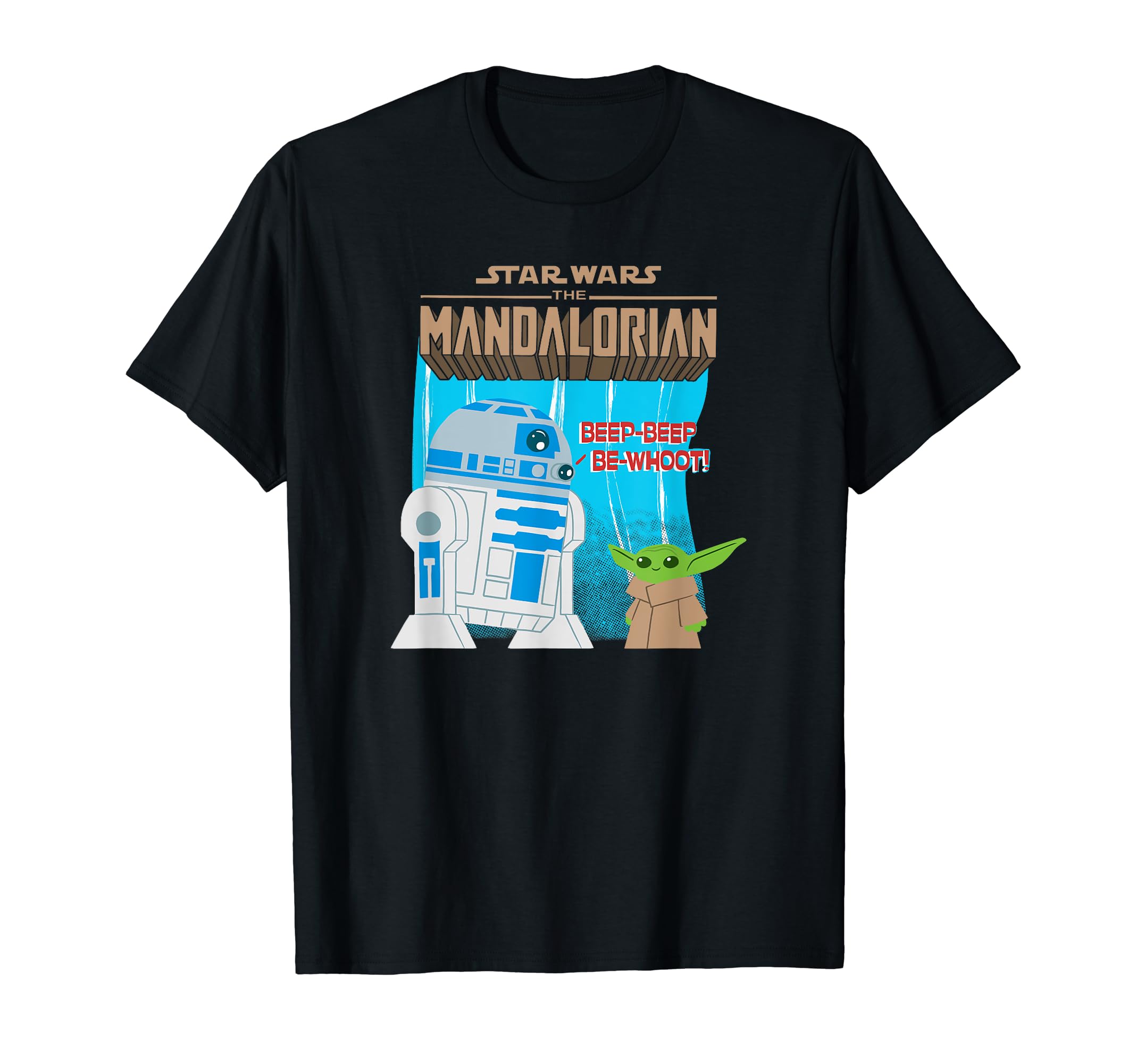 Star Wars: Mandalorian Grogu & R2D2 Beep Beep Beep Beep! T-Shirt