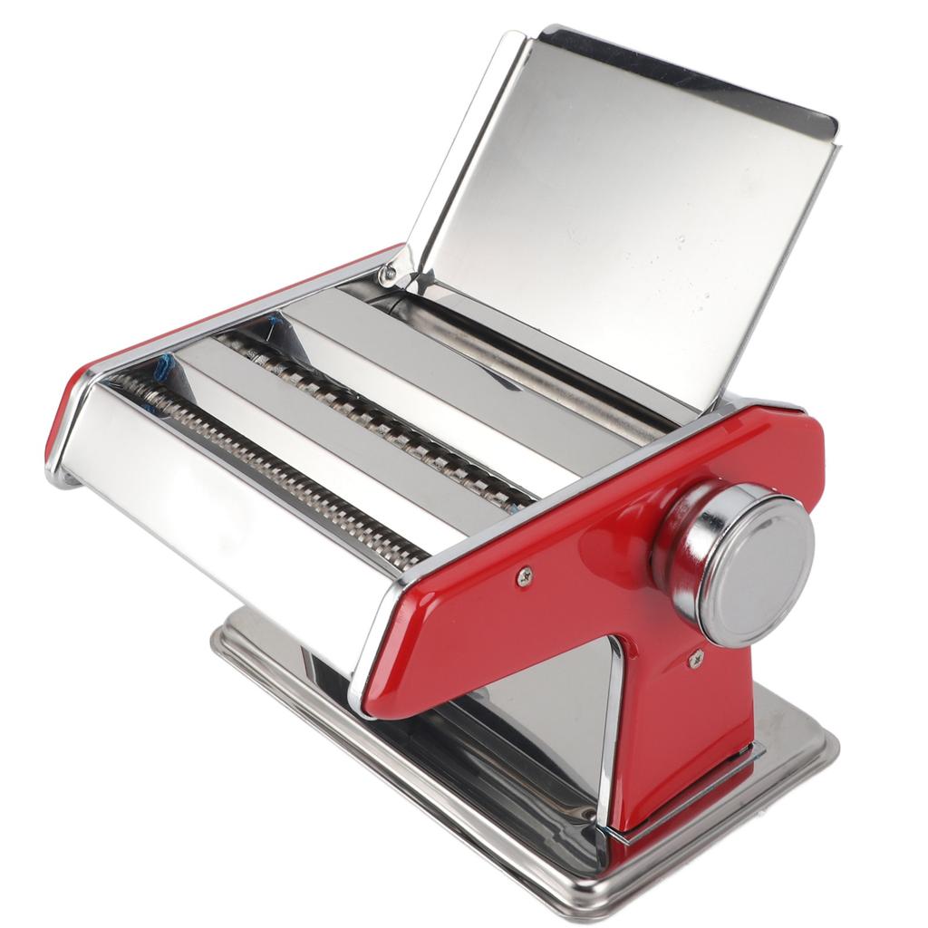 Pasta Maker Machine Stainless Steel Multifunctional Adjustable Thickness Settings Manual Roller