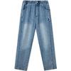 Kids' Washed Straight-Leg Jeans