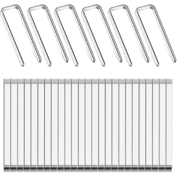 80 Pieces Plantation Shutter Repair Kit, Shutter Fasteners Louver Hardware Kit Window Blind Tilt Rod Staples Louvers Staples for Blind Repairing (1.6