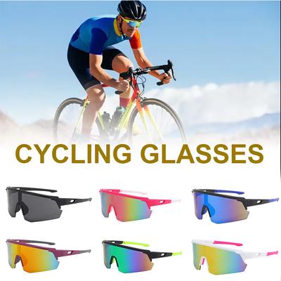New Outdoor Bicycle Sunglasses Windproof Cycling Glasses  Sun Protection Sports Sunglasses 9338