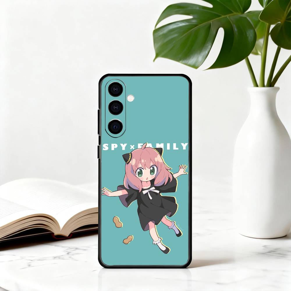 

Handsome cute SpyxF-Family-es Phone Case For Samsung Galaxy A73,A72,A71,A70,A53,A52,A51,Others Soft Black Cover Samsung a31