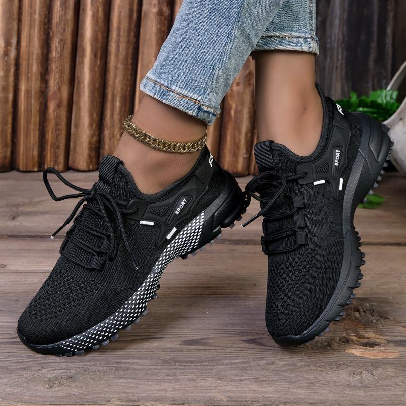 YRZL Women Casual Shoes Lightweight Mesh Comfortable Flats 2025 New Fashion Athletic Walking Shoes Women Casual Sneakers