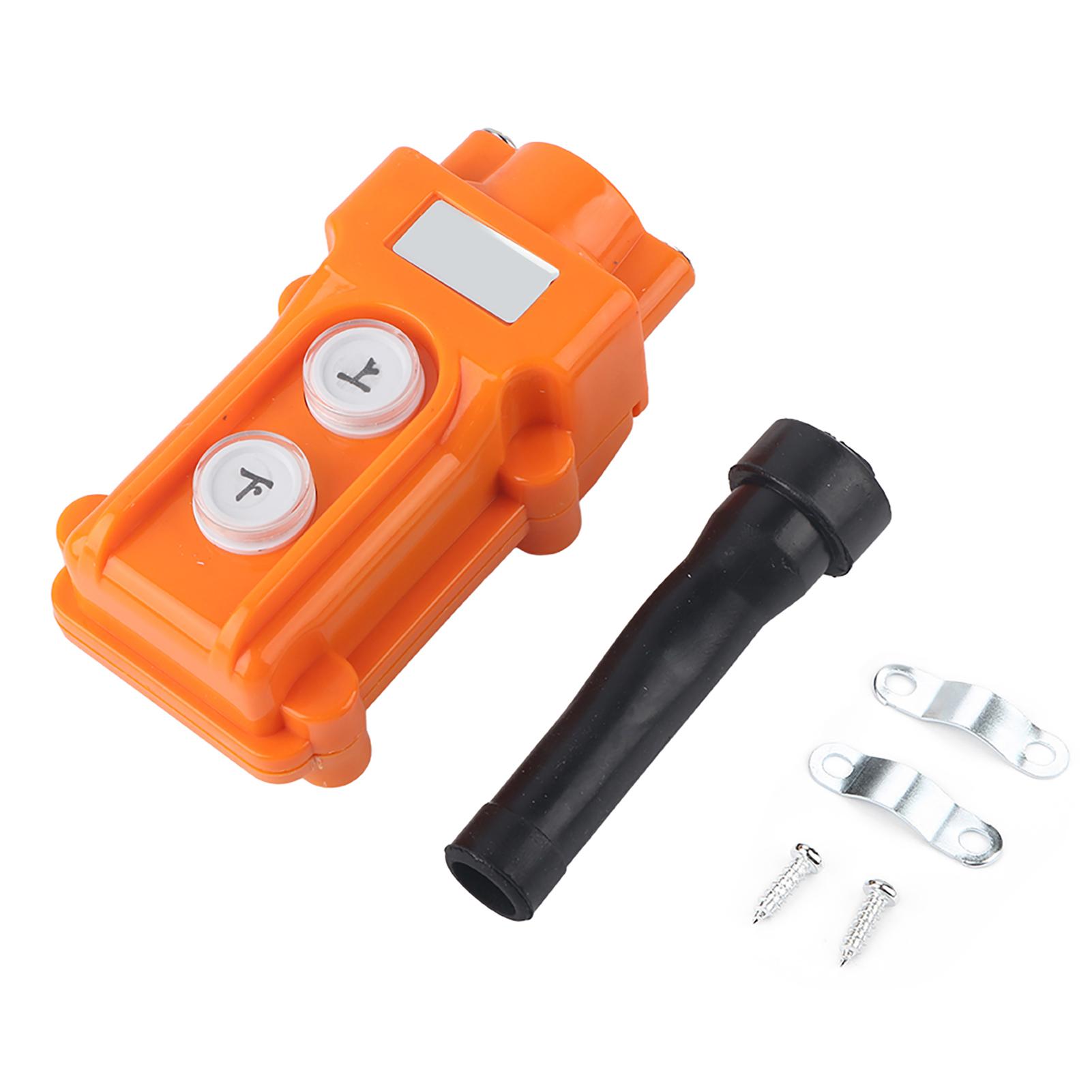 

Crane Chain Hoist Push Button Switch Lifting Pendant Rainproof Controller