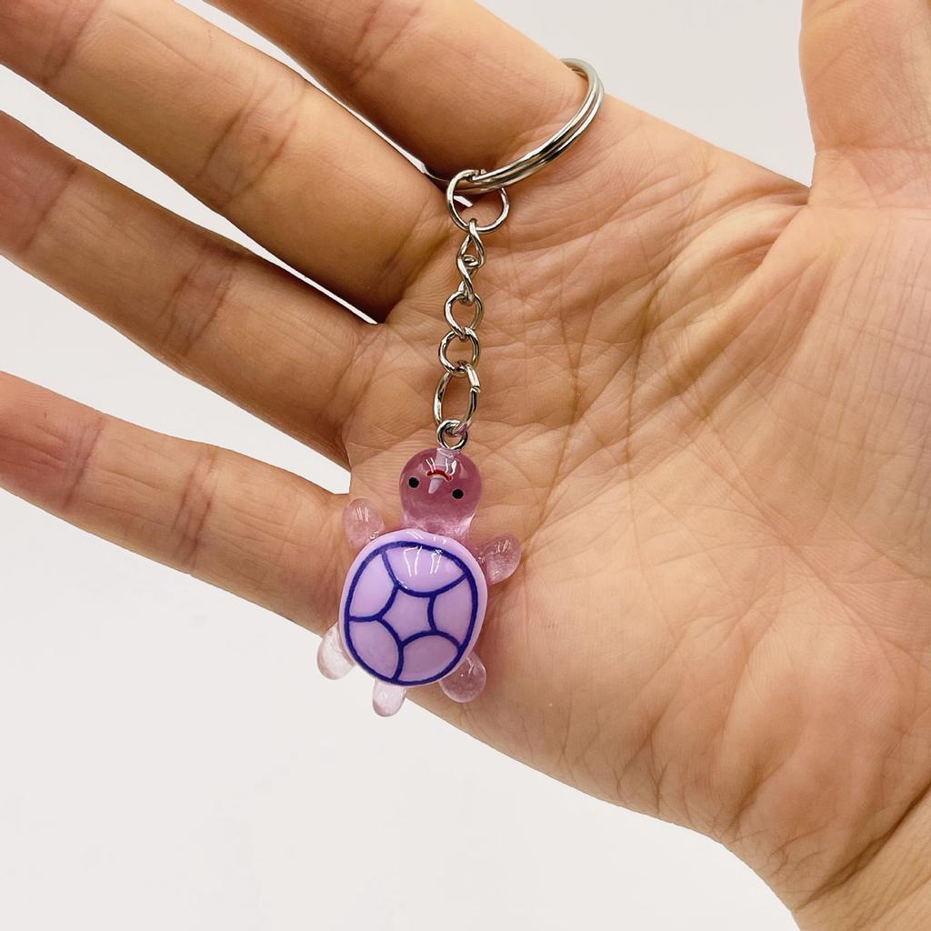 Unique Turtles Keyring Bag Charm Adorable Turtles Key Holder Soft And Comfortable Keychain Pendant For Daily Wear