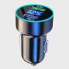 Super Fast Dual-port Car Charger with Cigarette Lighter Conversion Plug for Mobile Phones