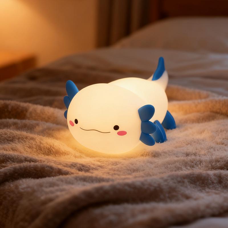 Pat Pat Silicone Pear Night Light - Cute Eye Protection Sleep Companion for Girls