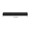 40Cm Pvc Desk Cable Tray Cable Management Under Desk Channel Cable Raceway Cord Hider No Drilling For Home Office Wire Organizer