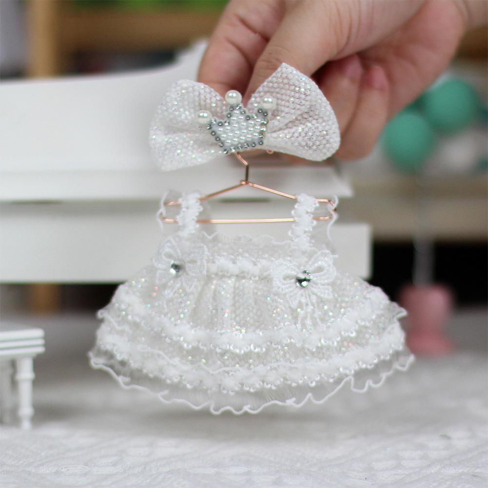 For 17cm Labubu Doll Clothes Fashion Clothes Hoodies Doll Clothes Hoodies Dolls Accessories Cute Decoration Little Cloths