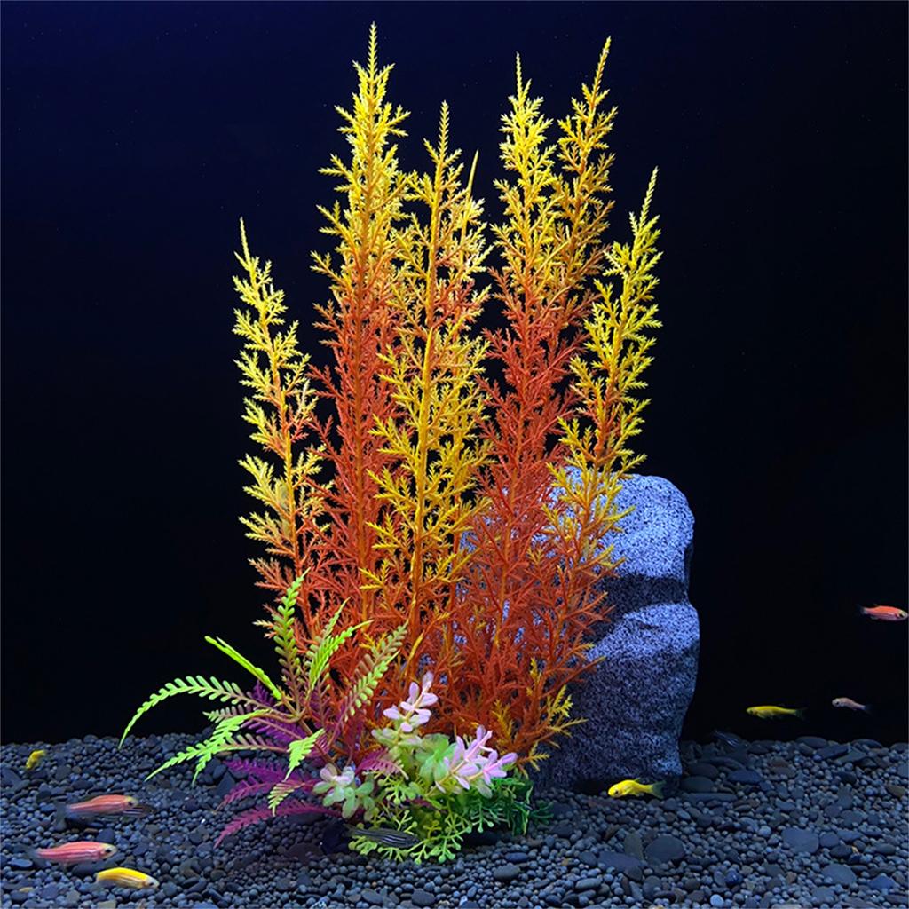 Fish Tank Landscaping Decoration, Fake Seaweed, Aquatic Plants, Plastic Flowers, Simulated Plants, Seaweed, Aquatic Products
