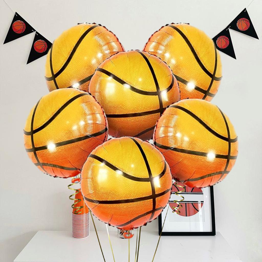 5 Stück 18 Zoll Fußball, Basketball Ballon Set, Jungen Geburtstagsdekoration, Weihnachten