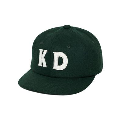 Kodak Apparel Wool Vintage Flat-Brim Cap GREEN