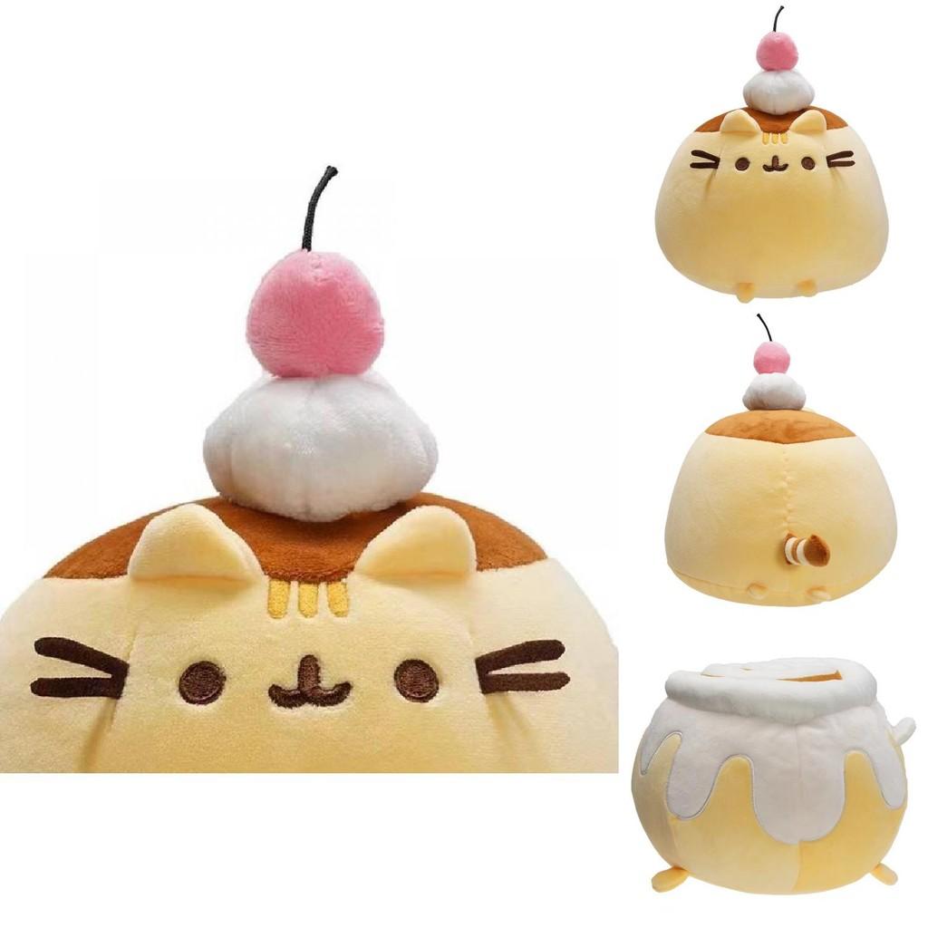 Adorable Plush Toy Pillow With Short Plush Pp Cotton Stuffing Pusheen Cat Series