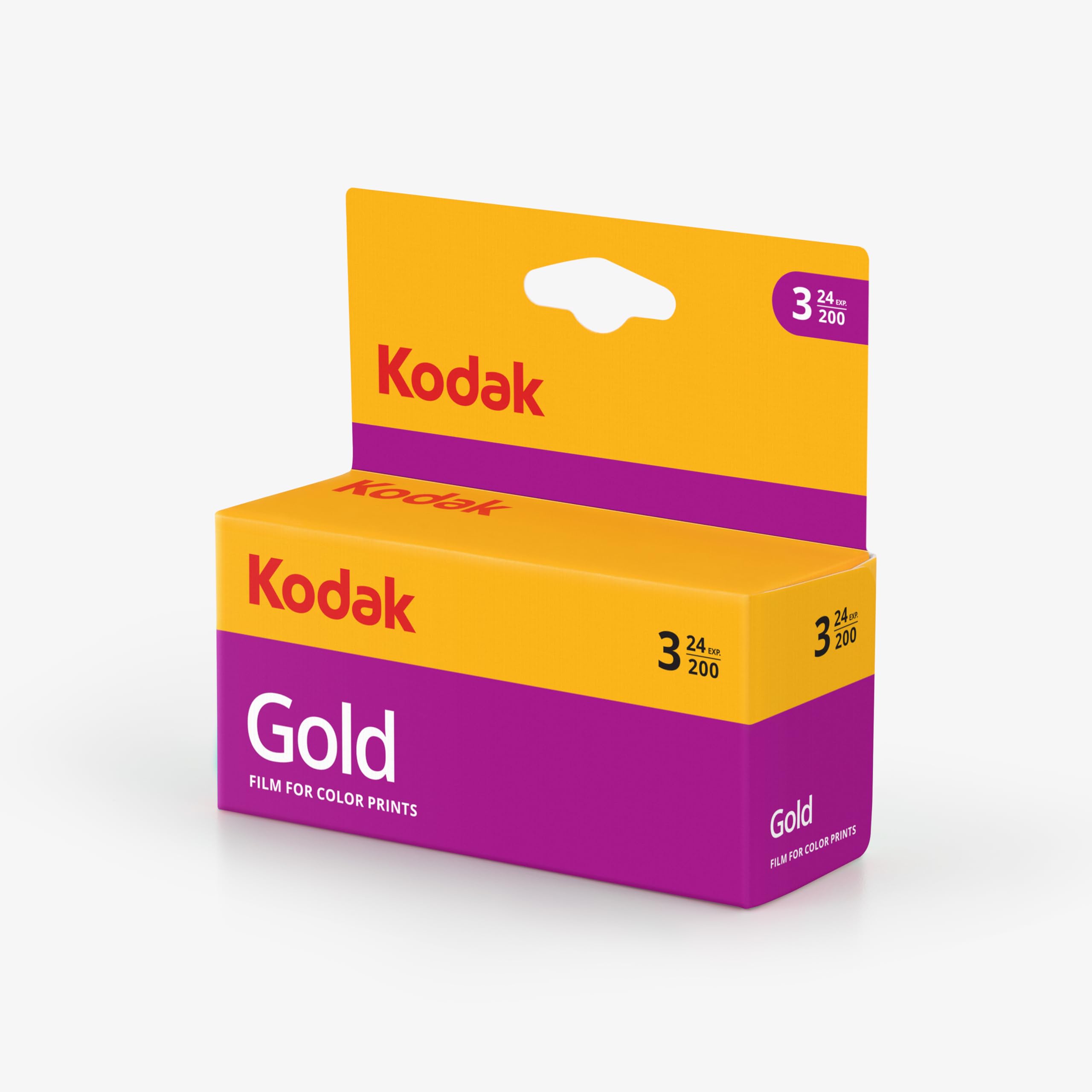 

Kodak GOLD 200 35mm Color Negative 24 6033971 Film, exposures, 3-roll set,