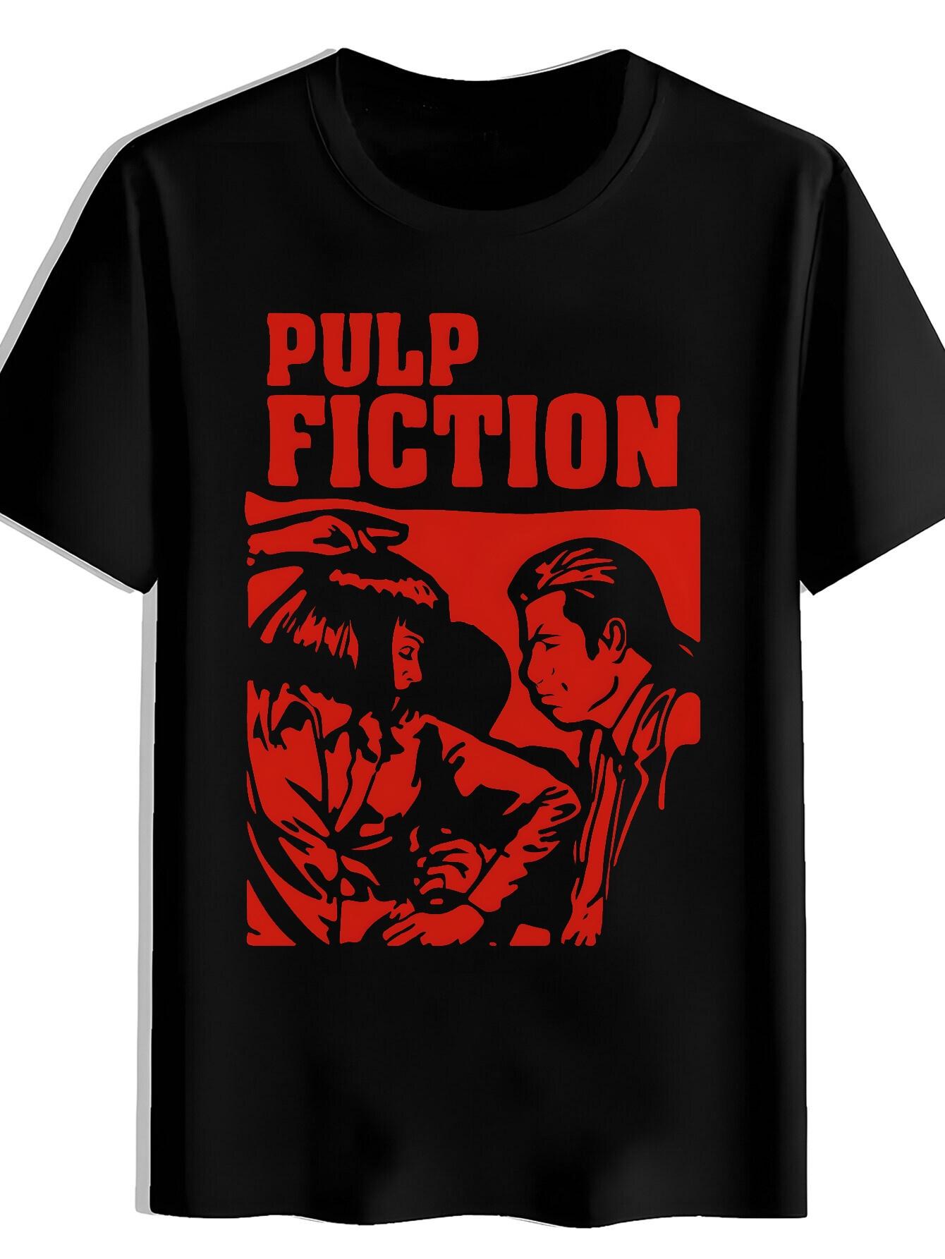 T-shirt A Stylish And Artistic Short-Sleeve with a Black Color And Trendy M