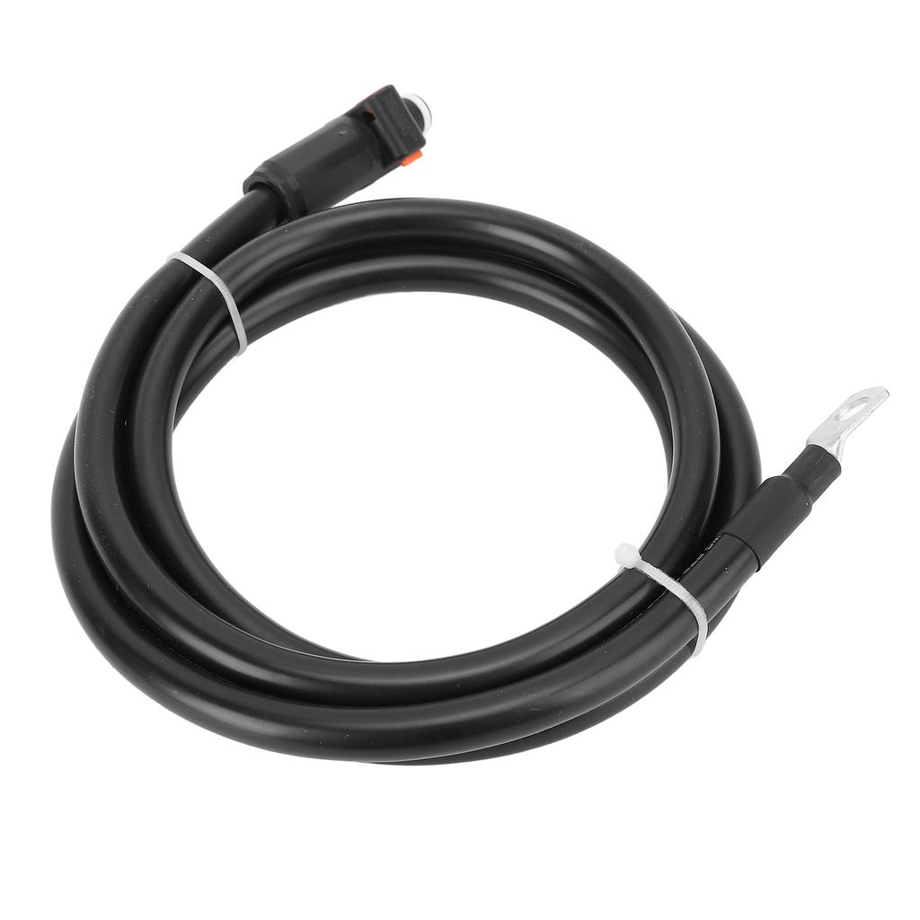 4 AWG Power Cable External Negative Battery Box Cord Straight Plug and SC25-8 Terminal for Car Boat