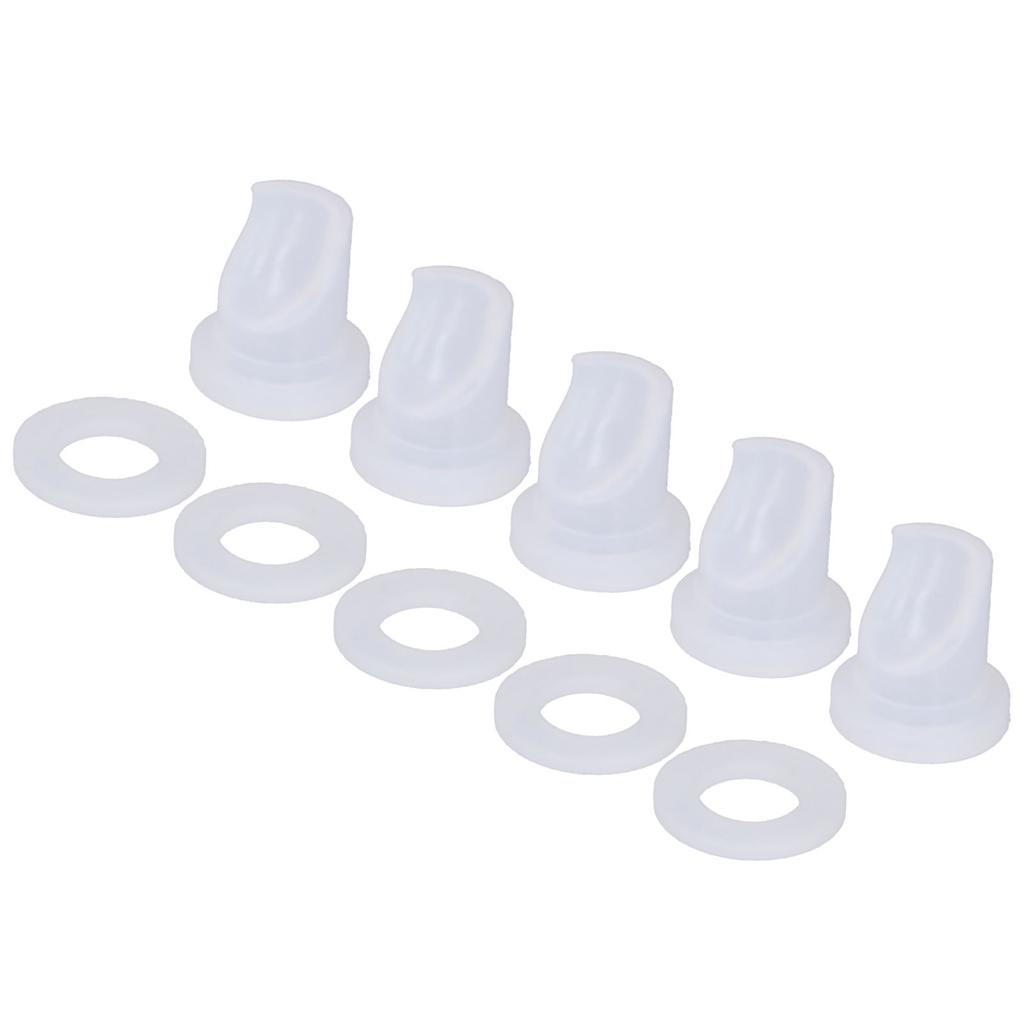 D Coupler Gas Check Valve Beer Line Washer Gasket No Leakage Odorless Beer Keg Coupler Accessories for Sankey Coupler