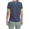 Under Armour Launch Comfortable Fashionable Versatile Short Sleeve Regular T-Shirt Women Tops Blue 1382434-044