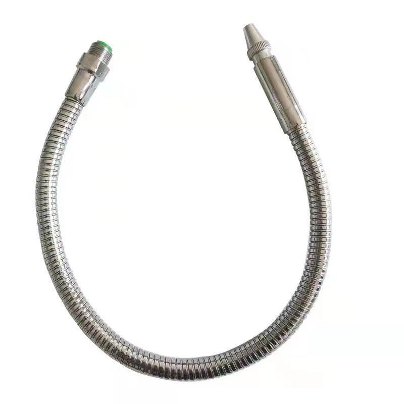 Adjustable Lathe Metal Coolant Tube with Nozzle & Switch, Universal Oil/Water Pipe for Machine Tools.