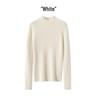 Women's Thick Warm 100% Pure Cashmere Short Slim Fit Half Turtleneck Sweater - Perfect Layering Piece
