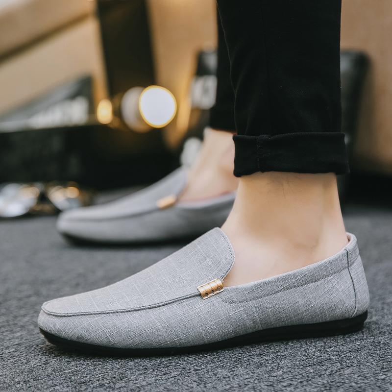 Fashion Brand Sneakers Casual Shoe for Men 2024 New Men Shoes Soft Soled Breathable Lightweight Lazy Shoes British Trendy Casual Shoes