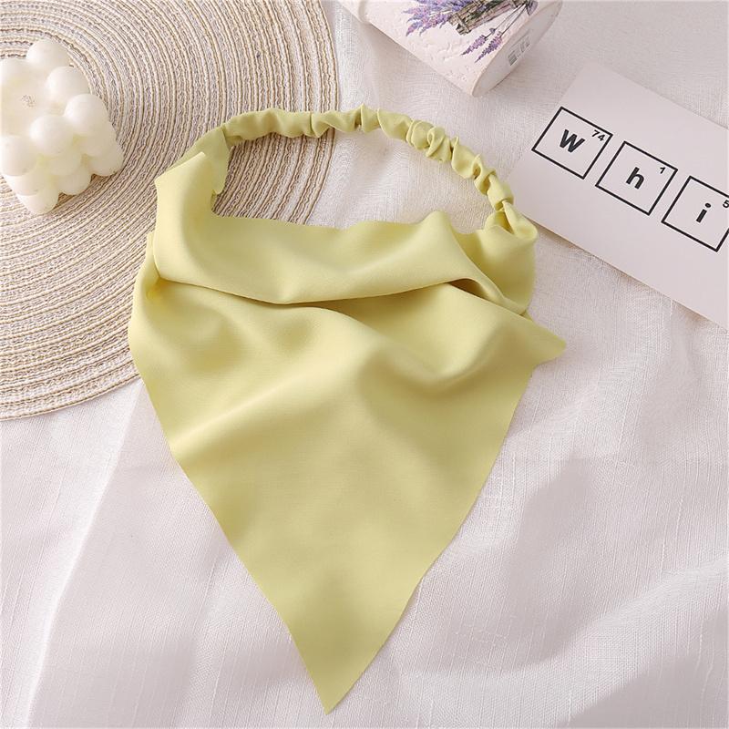 Gomas Elásticas para el Pelo Diadema Estampado de Flores Bufanda para el Pelo Bandanas Triangulares Florales
