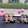 2025 Cute Tree Branch Couple Car Ornament for Center Console with Confession Balloon