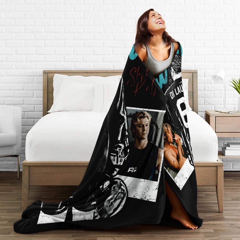 Dean Di Laurentis Off-Campus Blanket Quality Soft Cozy Throw Blanket Winter Travel Office Living Room Novelty Bedspread