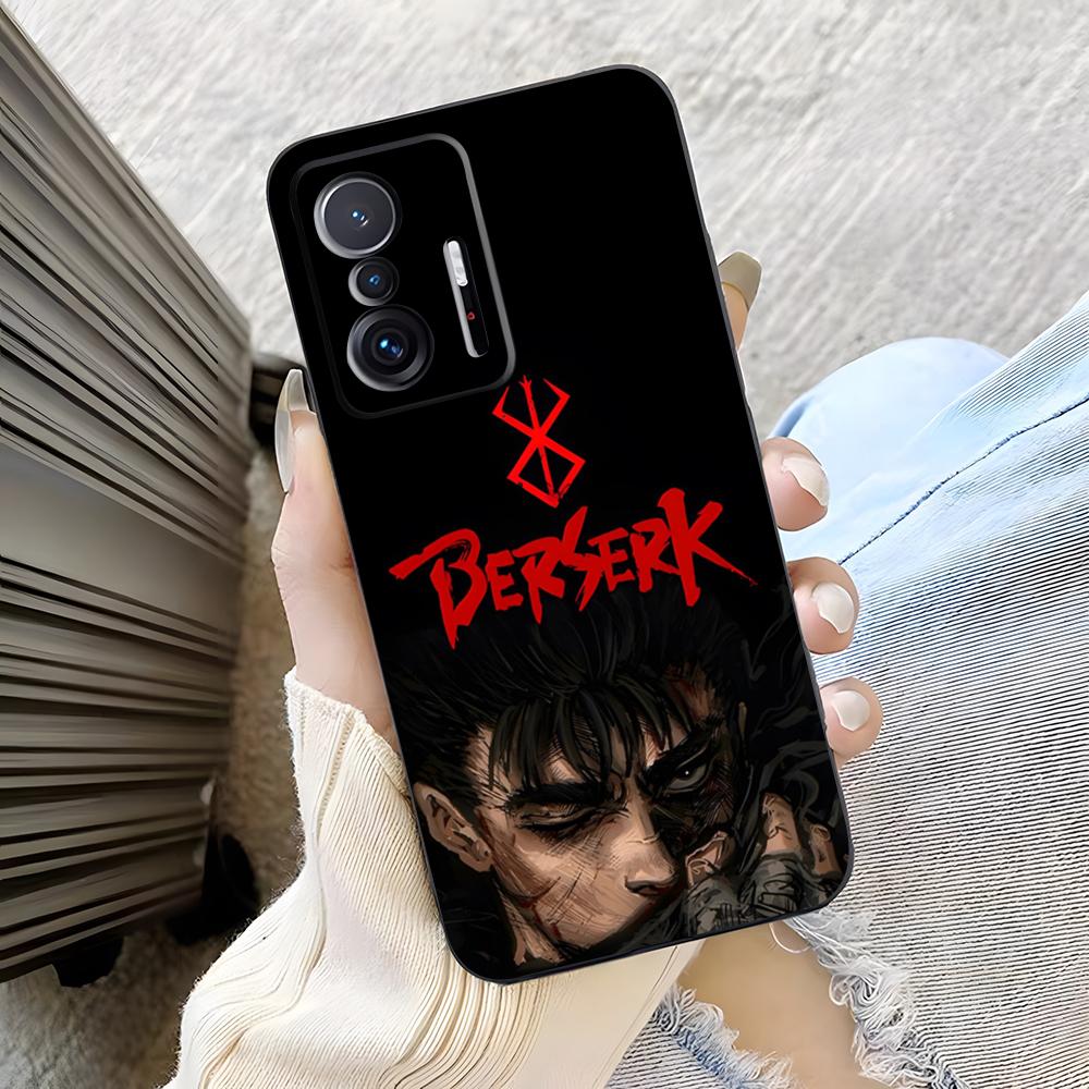Berserk Anime Phone Case For Xiaomi Poco M7 M6 M5 M4 4g 5g F7 F6 X7 X6 X5 Ultra Pro Silicone Cover