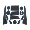 14Pcs Groove Mats Car Non-slip Door Gate Slot Pad Cup Mat for Toyota C-HR CHR C HR 2016 2017 2018 2019 2020 Accessories