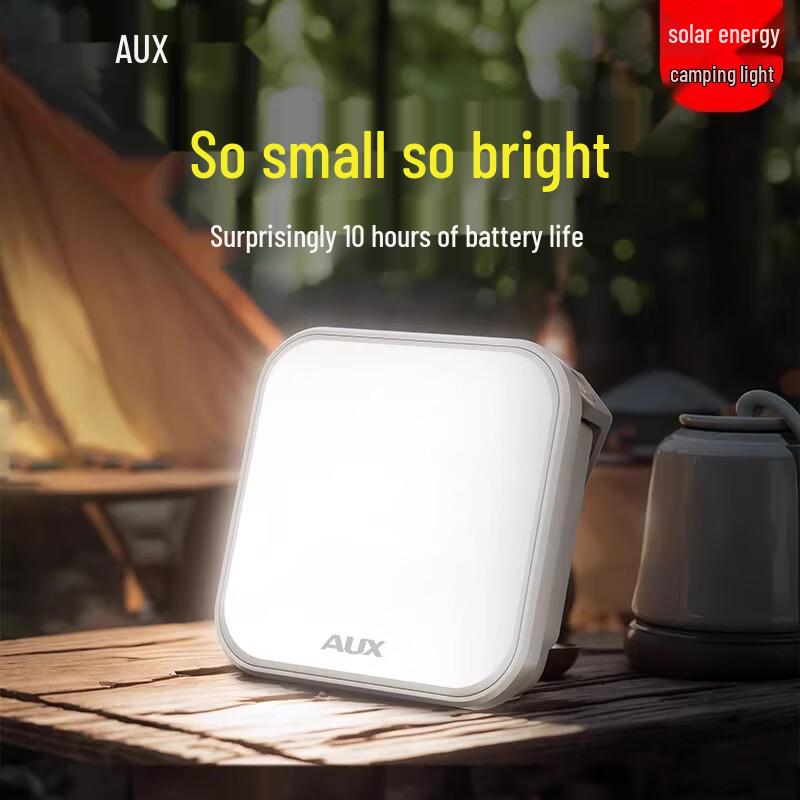 AUX Solar LED Camping & Emergency Lantern