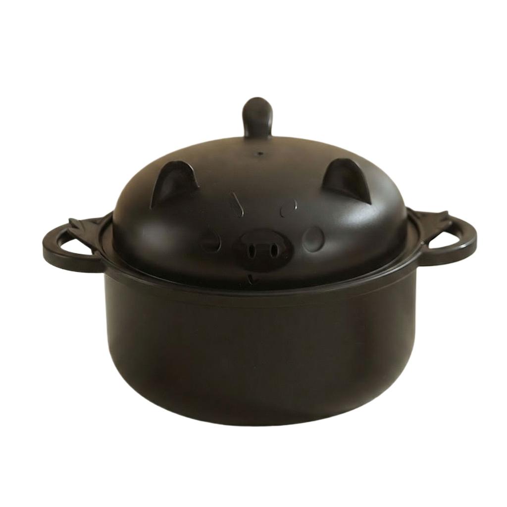 Microwaveable Cartoon Instant Noodle Bowl, Large Plastic Ramen Bowl For Students, Cute Children's Tableware Set, Six-Piece Strainer Set