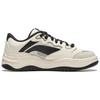 New LiNing Future Flow Cushioning Support Wear Resistant Slip Resistant Low Top Skateboard Shoes Women's White Black AGCU048-3