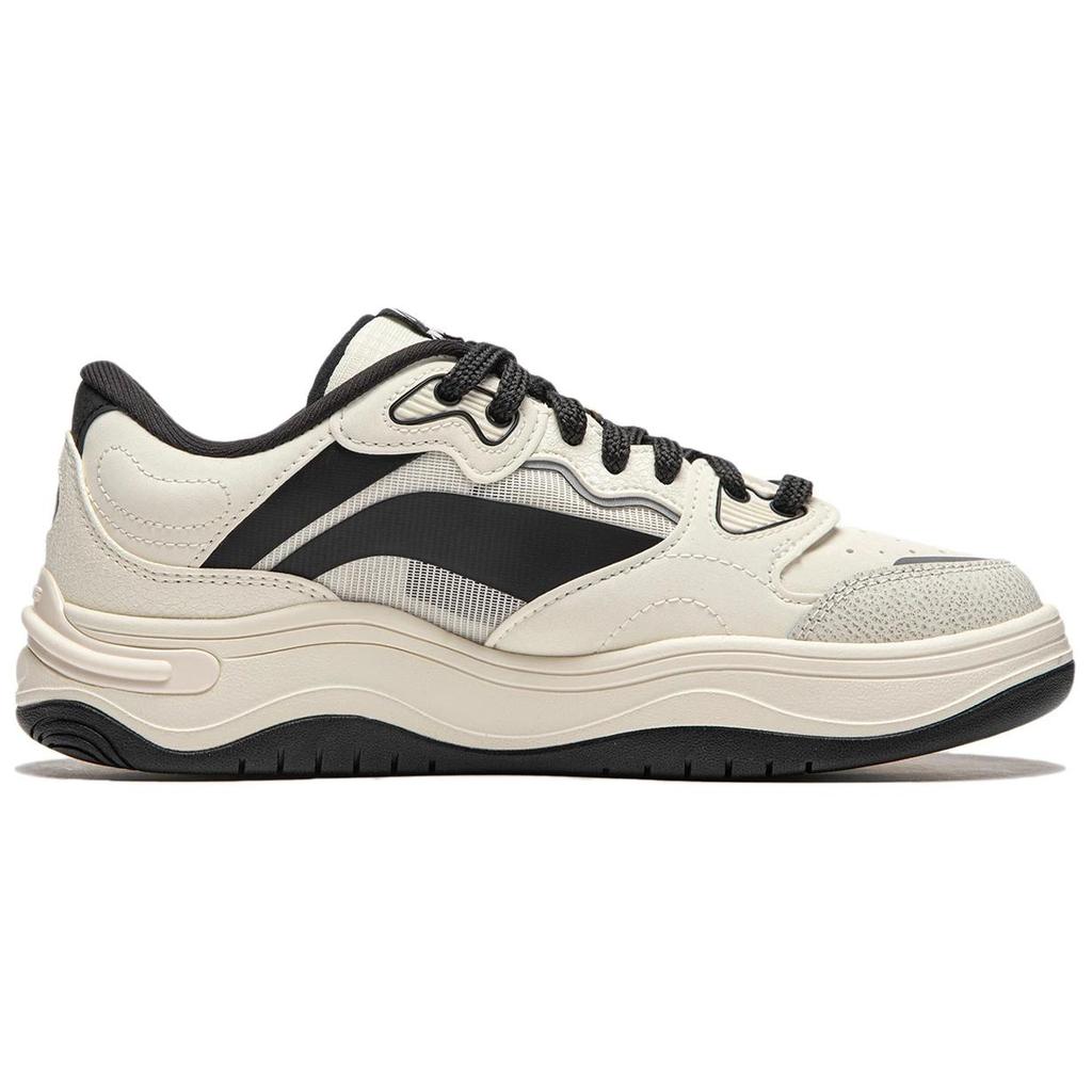 Li Ning Future Flow Comfortable Classic Versatile Retro Shock Absorption Support Durable Non-Slip Low-Top Skate Shoes Women Sneaker AGCU048-3