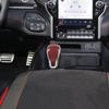 For Dodge Ram 1500 -2026 Red Carbon Fiber Gear Lever Shift Knob Cover Trim2*