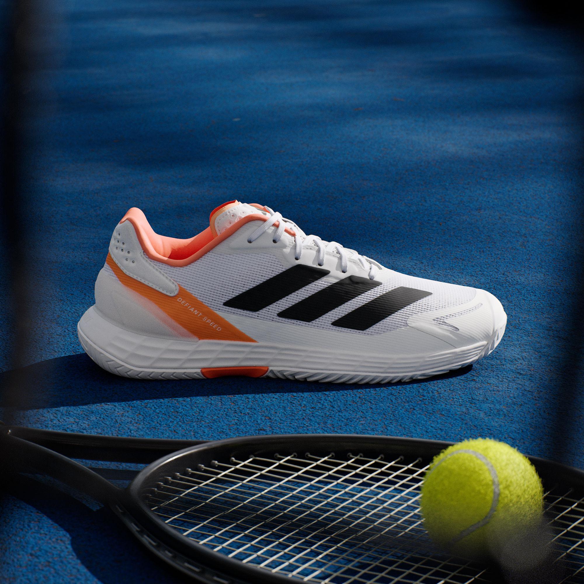 Adidas DEFIANT SPEED 2 Low top Tennis Shoes Men s White 42